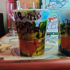 2 10oz Postcard Factory Coffee Mugs